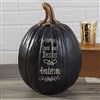 Large Black Pumpkin