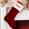 24 Inch Burgundy Stocking