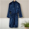 Mr. Navy Robe Hanging