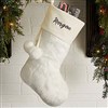 Ivory Fur Stocking