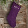 Plum Stocking