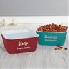 Red & Turquoise Bowls