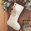 Ivory Stocking Alderwood Tag - Whitewash