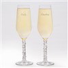 Anniversary Champagne Flute Set  