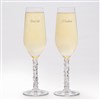 Engagement Champagne Flute Set   