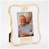 Engraved Golden 50th Anniversary Frame  