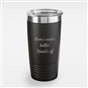 20 oz. Black Tumbler