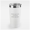 20 oz. White Tumbler