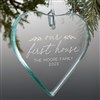 Premium Glass Heart Ornament