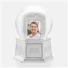 Engraved Memorial Photo Snow Globe 