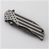 Closed American Flag Pocket Knife