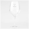 Engraved Luigi Bormioli Wine Glass