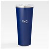 Corkcicle Monogram 24oz Tumbler Navy