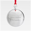 Musical Metal Ball Ornament  