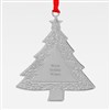 Silver Tree Scroll Ornament   