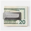 Gunmetal Stepped Edge Money Clip 