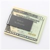 Engraved Gunmetal Money Clip  