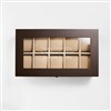 Espresso Wooden 10 Slot Watch Box