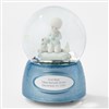 Engraved Praying Boy Snow Globe   