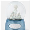 Detail of Praying Boy Snow Globe