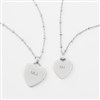 Stainless Big & Little Heart Locket Set 