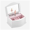 White Ballerina Jewelry Box   