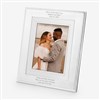 Silver Beaded 8x10 Frame - Vertical