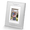 Silver Beaded 5x7 Frame - Vertical