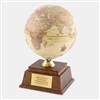 Engraved Old World Solar Globe   