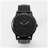 Fossil Minimalist Black Leather Watch