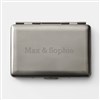 Gunmetal Accordion Card Case & Wallet 