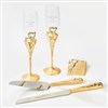 Gold Intertwined Heart Gift Set   