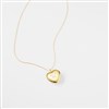 Gold Heart Locket Back