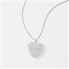 Sterling Silver Heart Locket Front