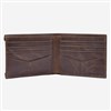 Inside of Fossil Mens Brown Card Wallet