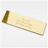 Engraved Satin Gold Steel Plate (Angle)