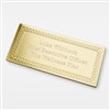  Engraved Brass Plate (Angle)