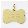 Gold Bone Tag (Back)