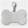 Silver Bone Charm (Back)