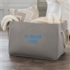 Grey Storage Tote