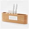 ooden Desk Organizer & Name Plate   