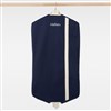 Embroidered Navy Garment Bag (Back)