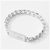 Monogram Sterling Silver Bracelet