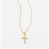 Pave Cross Necklace