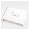 Ivory & Silver Love Guest Book