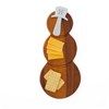 Nambé Snowman Cheese Board & Spreader