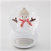 Musical Snowman Snow Globe