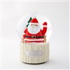 Waving Santa Musical Snow Globe