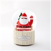 Waving Santa Musical Snow Globe