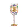 Happy 70th Birthday Wine Glass 